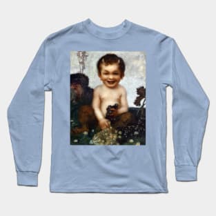 Young Faun - Franz von Stuck Long Sleeve T-Shirt